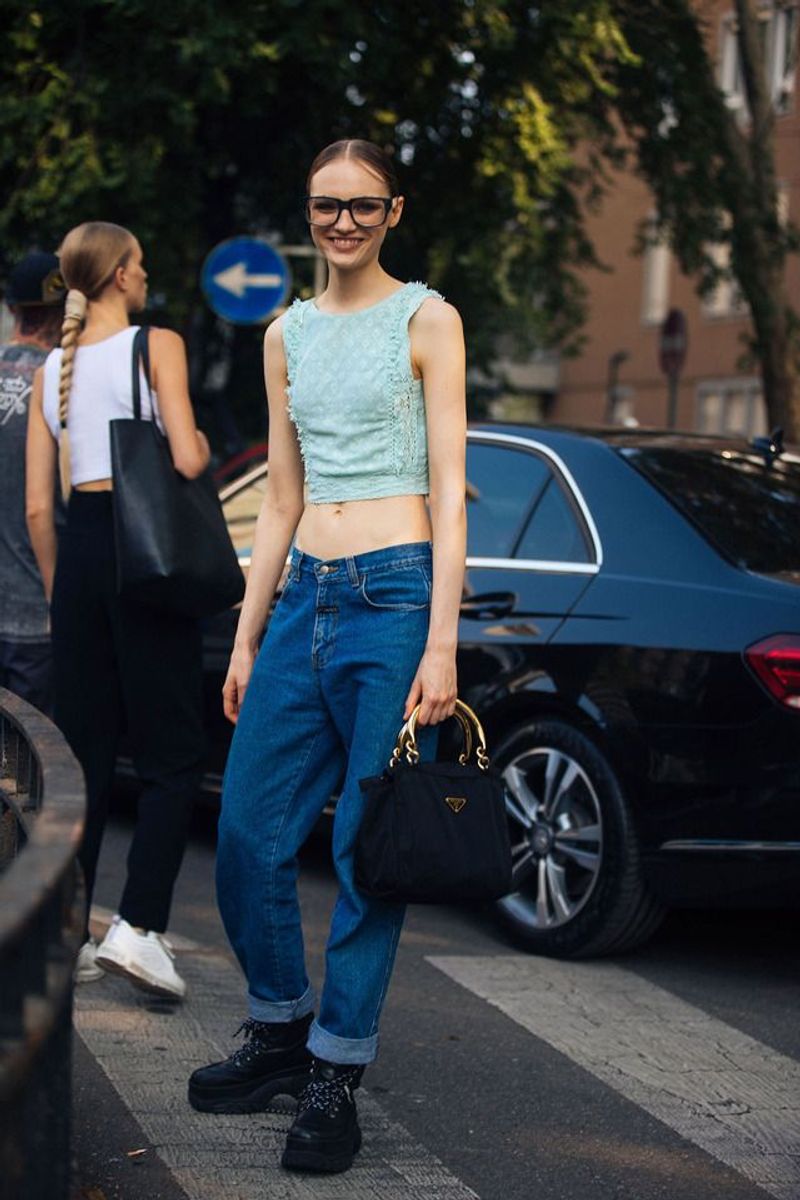 Super Low-Rise Jeans