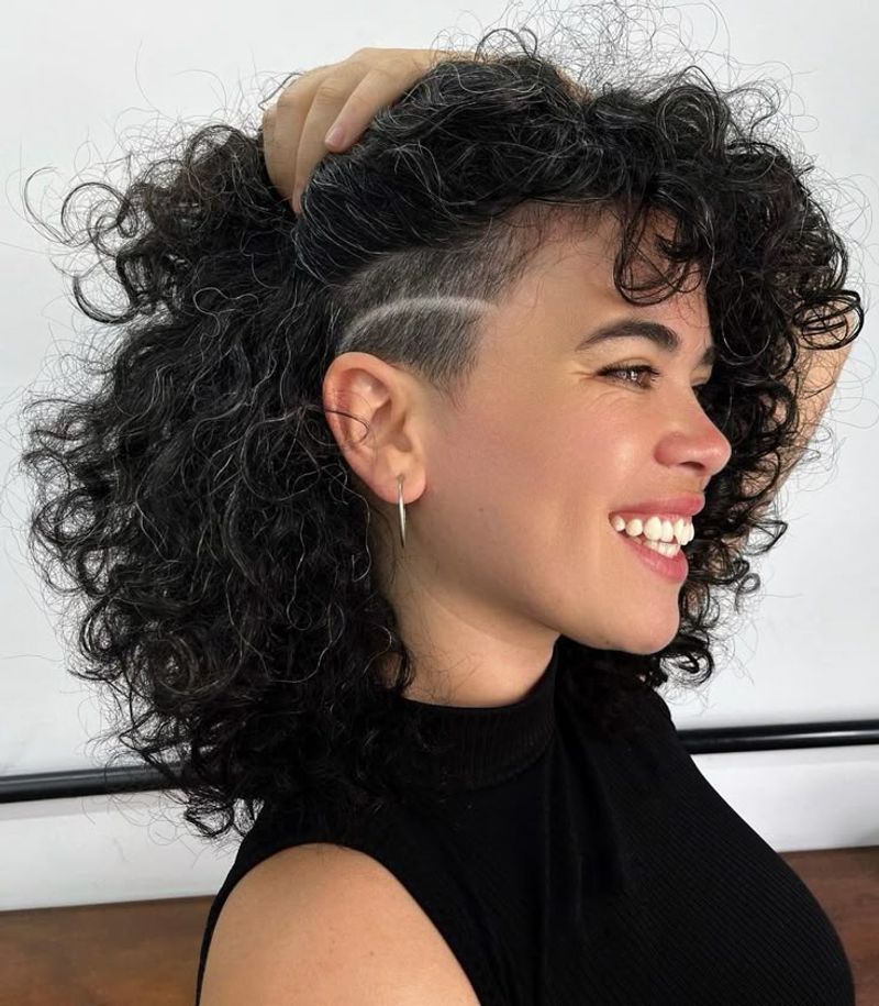 Curly Undercut
