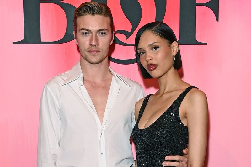 Nara and Lucky Blue Smith