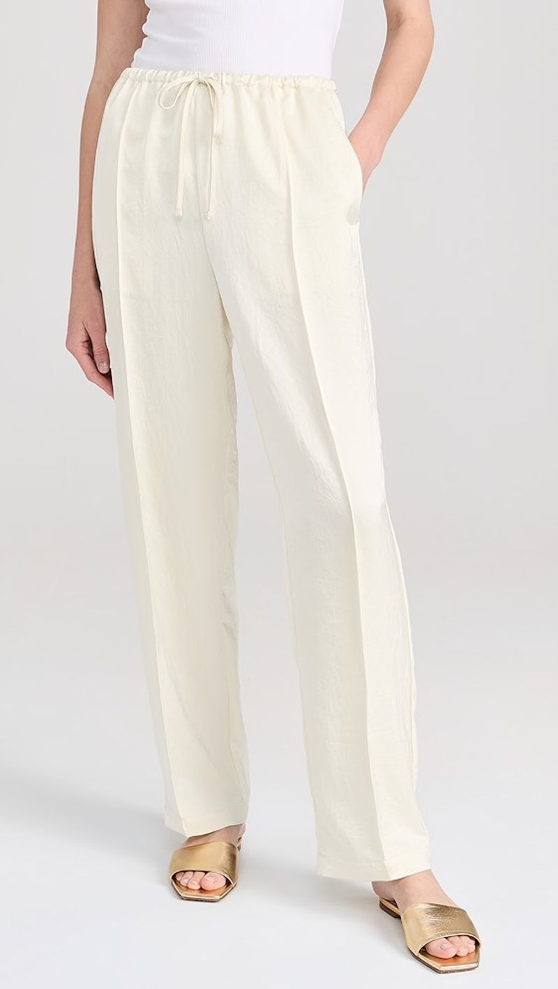 Madewell Pull-On Linen Pants