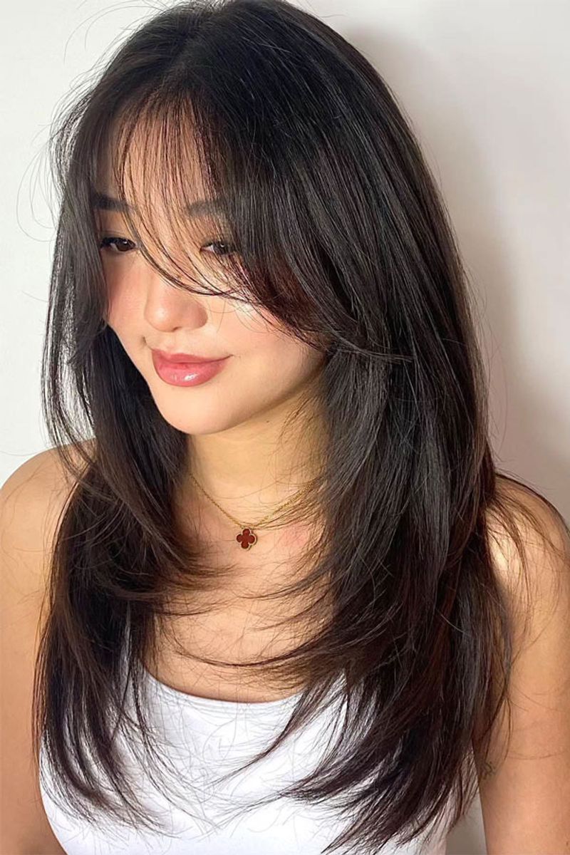 Soft Layers with Wispy Fringe