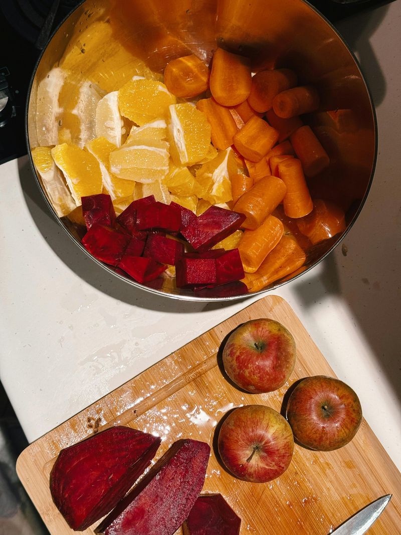 Pre-cut fruits and veggies