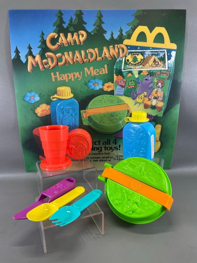 McDonald's Camp McDonaldland Toys