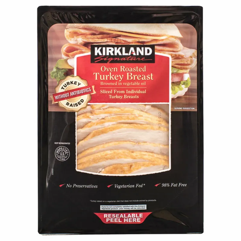Kirkland Signature Sliced Oven Roasted Turkey Breast