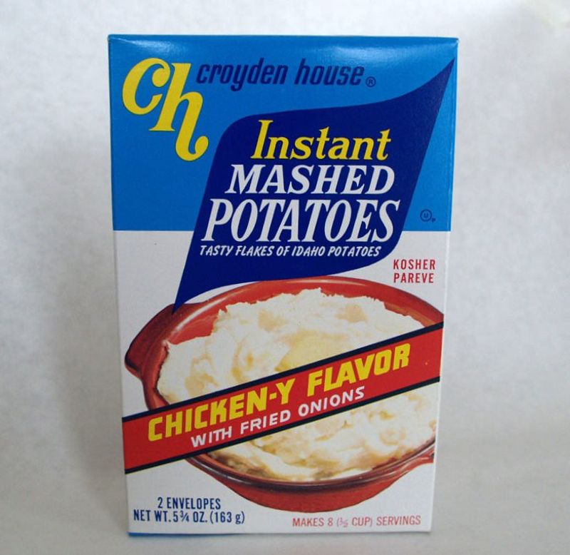 Instant mashed potato flakes