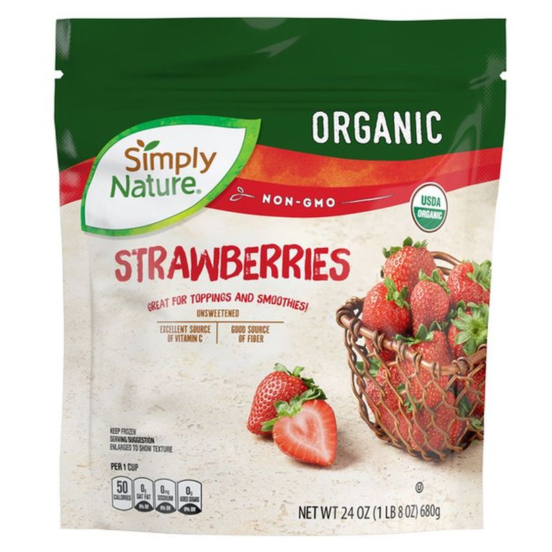 Simply Nature Organic Strawberries ($6.59)