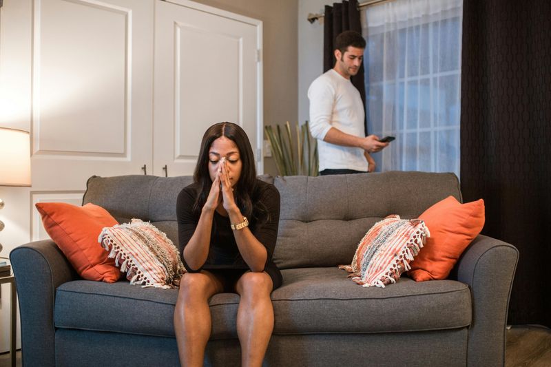 Dismissing your partner's feelings