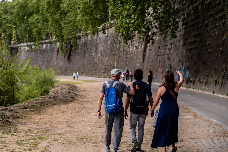 Group travel with a packed itinerary