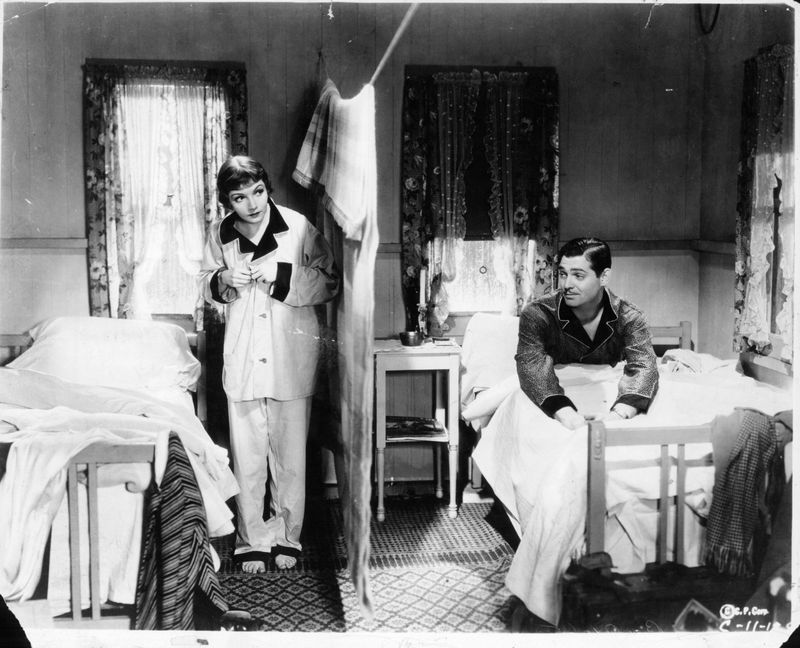The “you can’t show that” lingerie moment – It Happened One Night (1934)