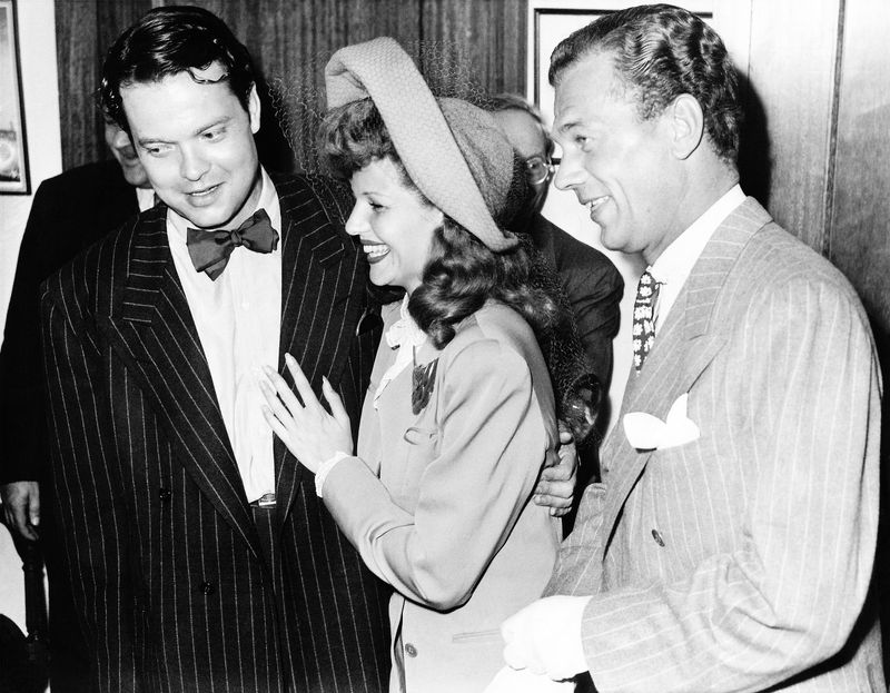 Rita Hayworth & Orson Welles