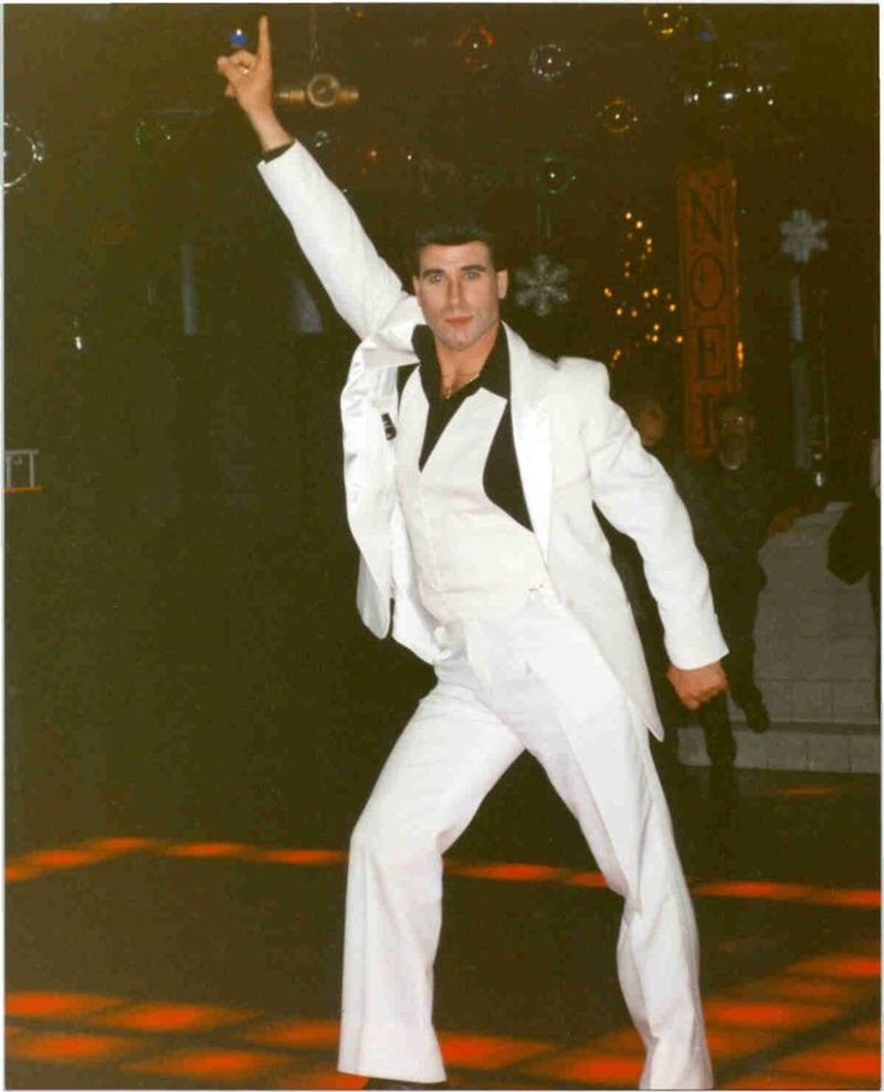 John Travolta – White Disco Suit