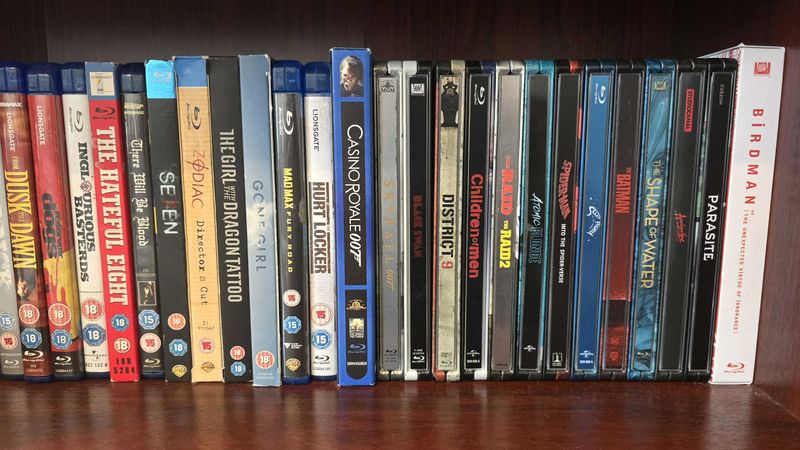 DVDs and Blu-rays