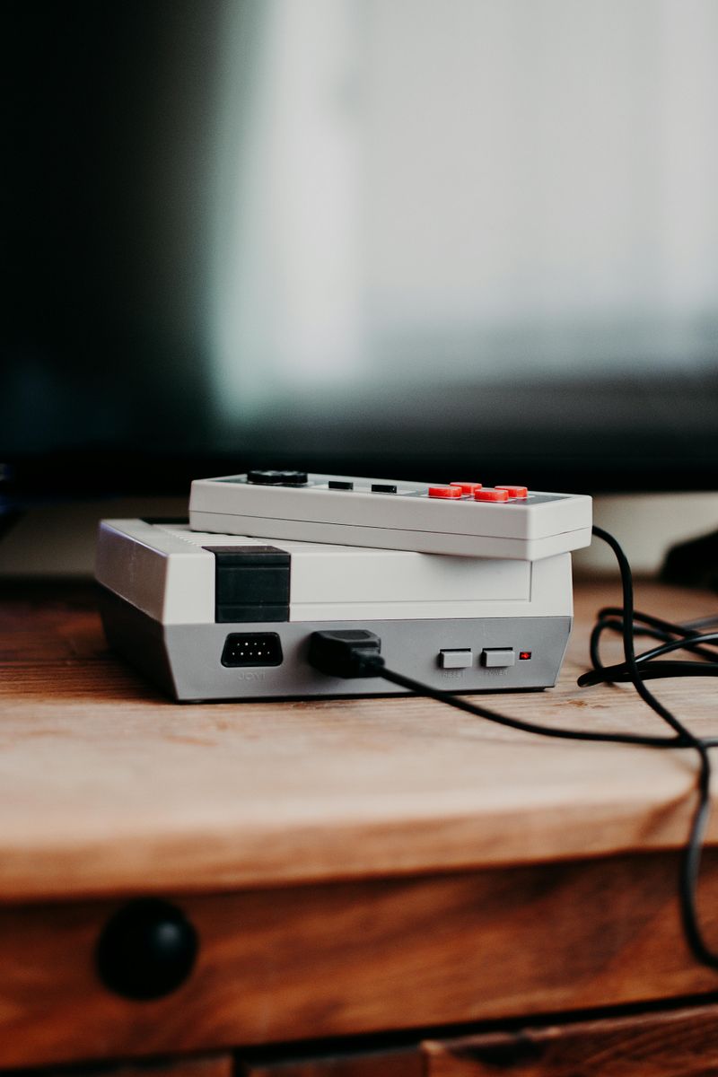 Old Video Game Consoles