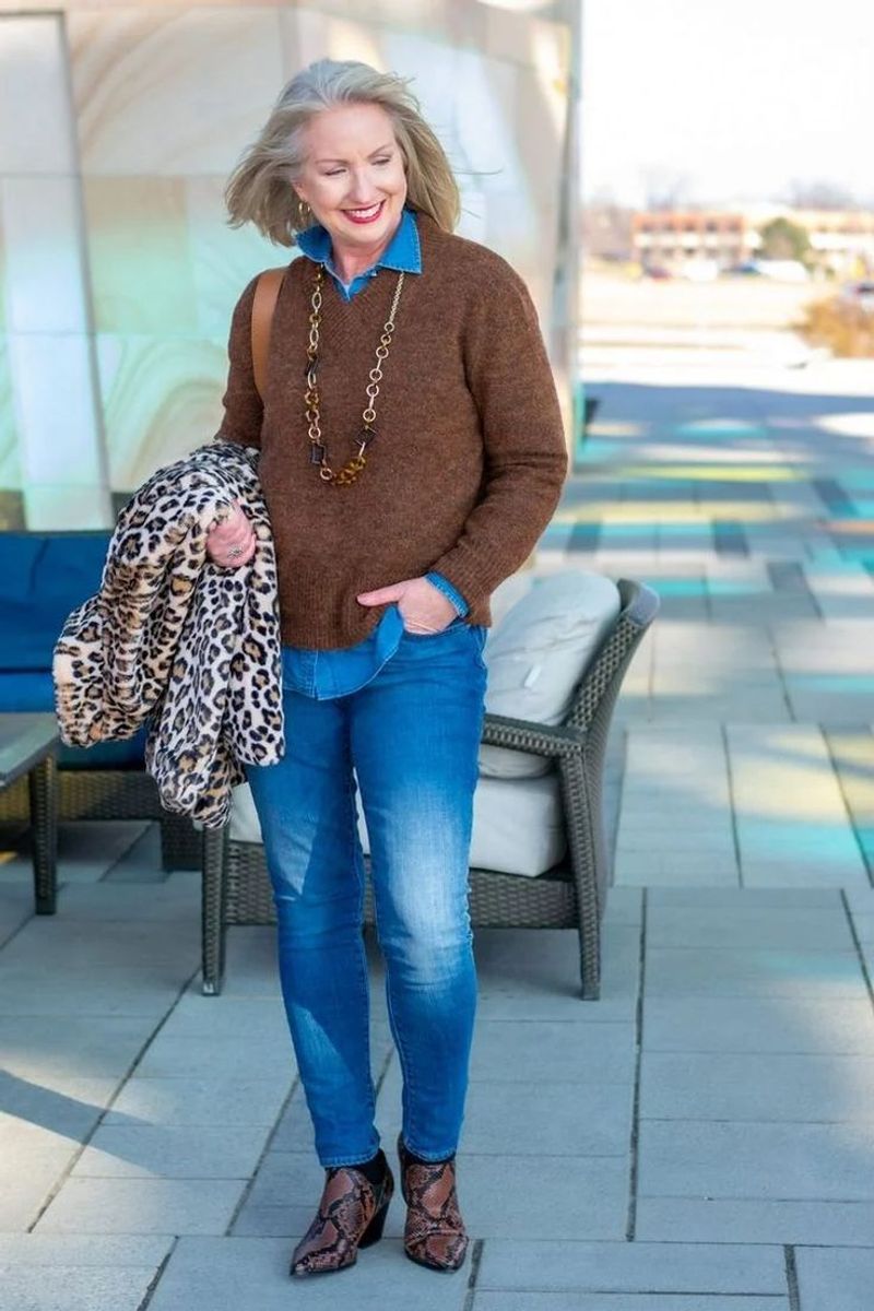 Teal + Camel