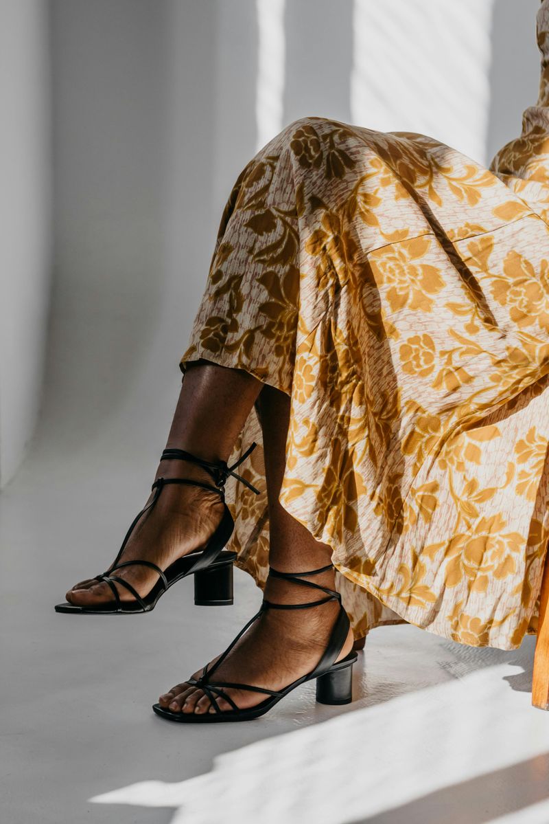 Strappy Heeled Sandals