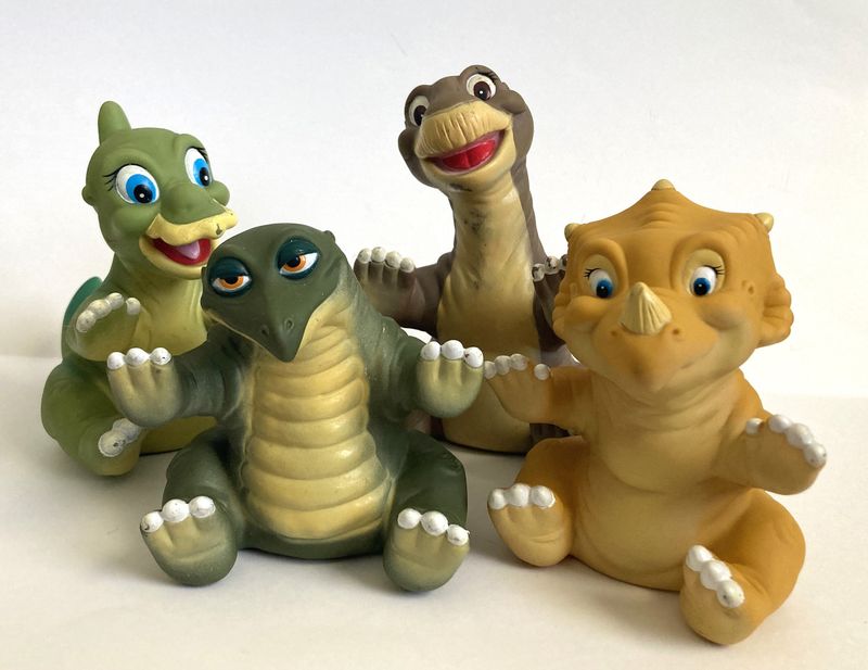 Pizza Hut Land Before Time Puppets (1988)