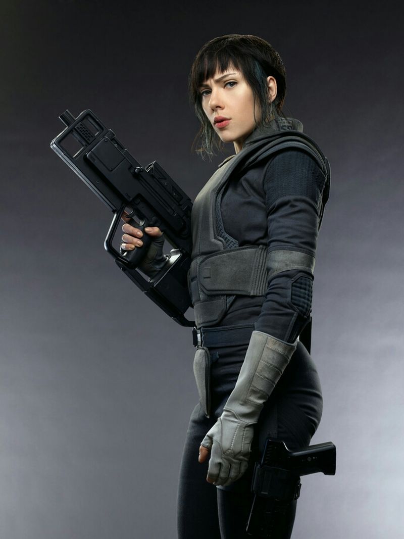 Scarlett Johansson as Major Motoko Kusanagi – Ghost in the Shell (2017)