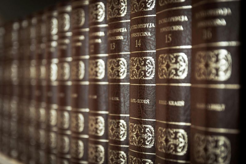 Encyclopedias on the Bookshelf