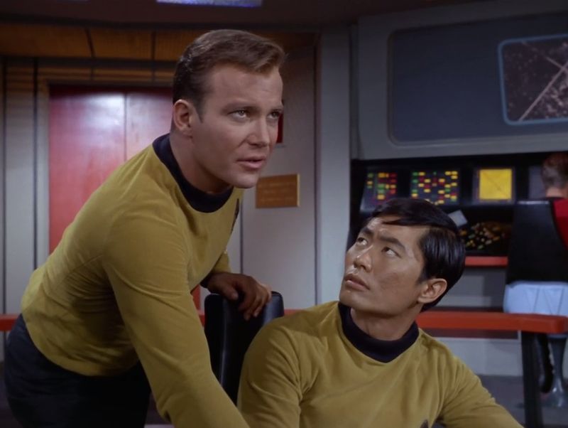 William Shatner & George Takei — Star Trek
