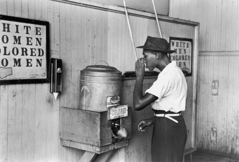 Separate Water Fountains and Facilities