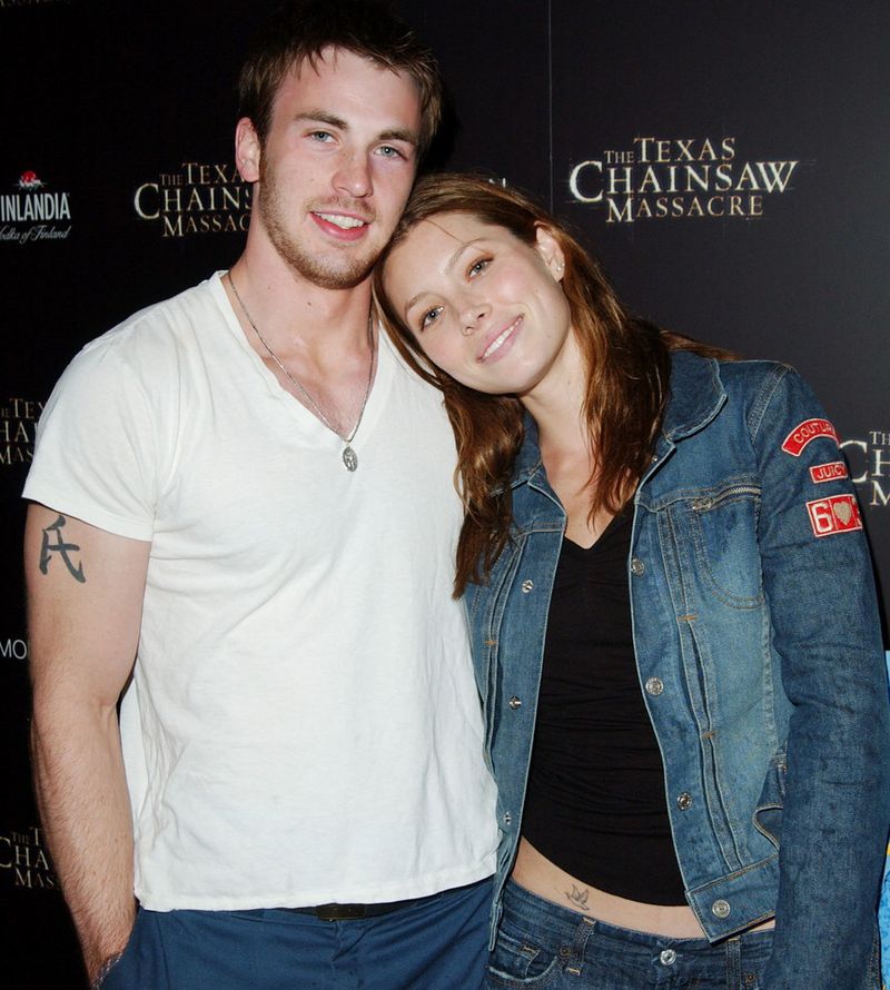 Chris Evans & Jessica Biel