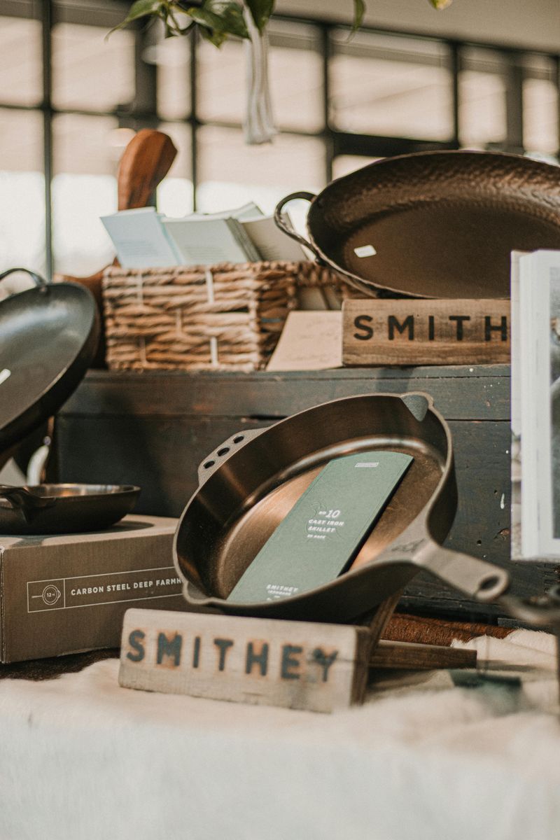 Cast iron cookware