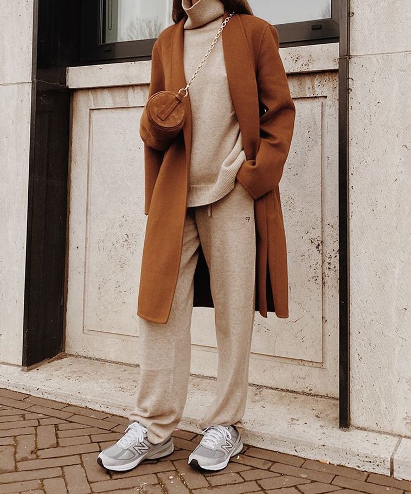 Beige and Brown