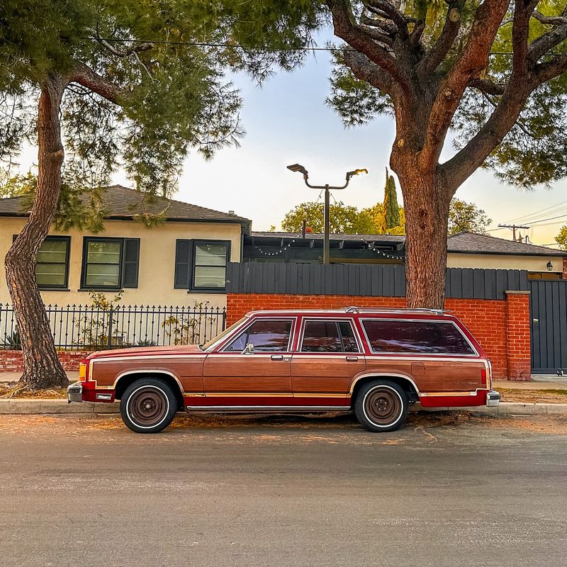Wood-Paneled Station Wagon