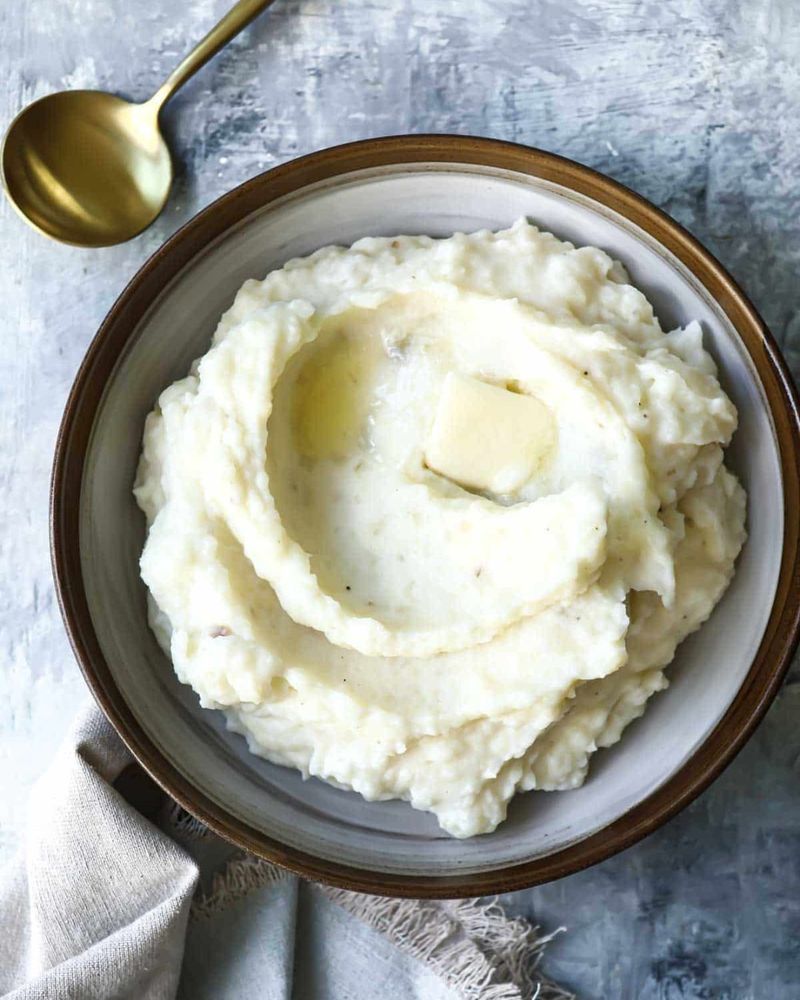 Mashed Potatoes Without Gravy or Butter