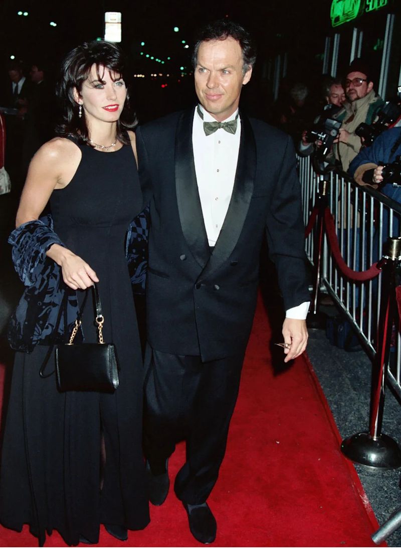 Courteney Cox and Michael Keaton