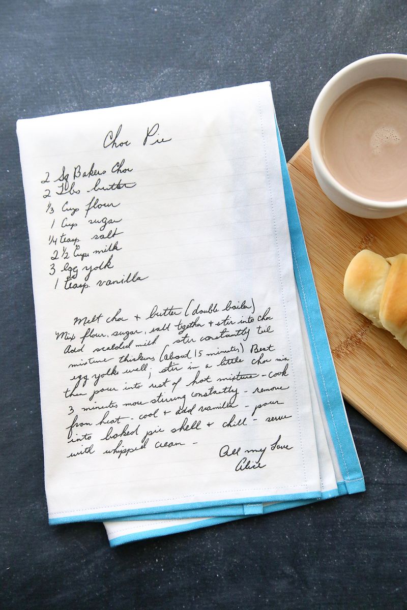 Handwritten Recipe Cards