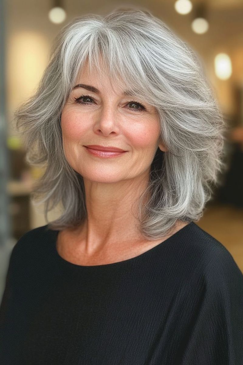 Layered Shag with Modern Styling