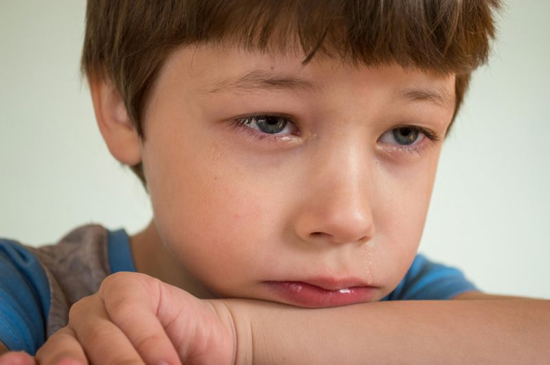 Stop crying or I’ll give you something to cry about.