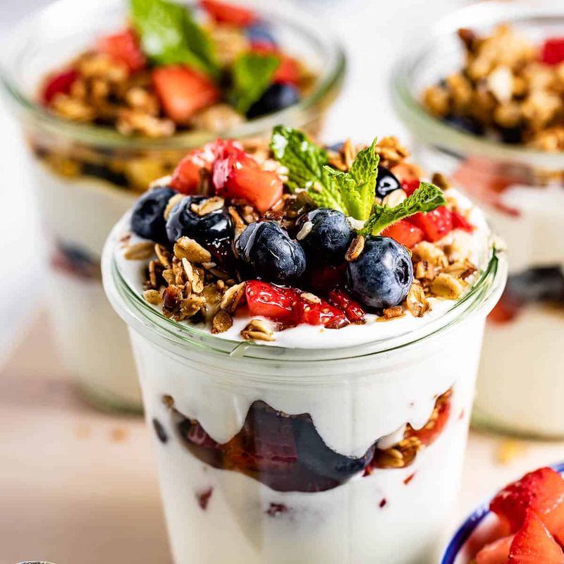 Greek Yogurt with Berries