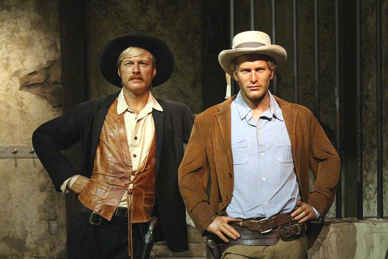 Paul Newman and Robert Redford