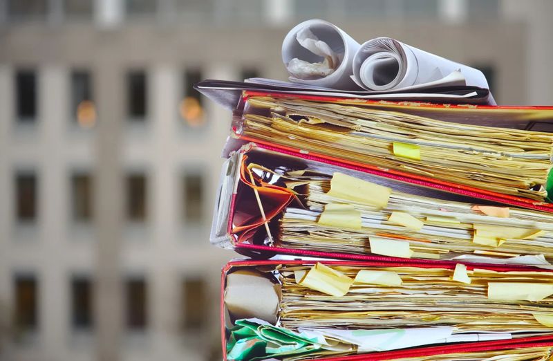 Chaotic Mail and Paper Piles