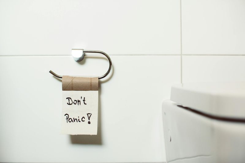 Use the last of something (coffee, creamer, toilet paper) and don’t replace it.