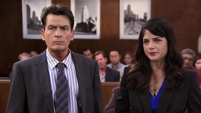 Charlie Sheen & Selma Blair — Anger Management