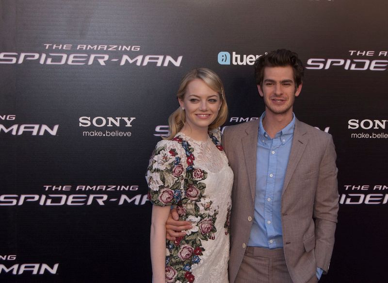 Emma Stone and Andrew Garfield
