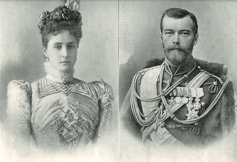Tsar Nicholas II and Alexandra Feodorovna