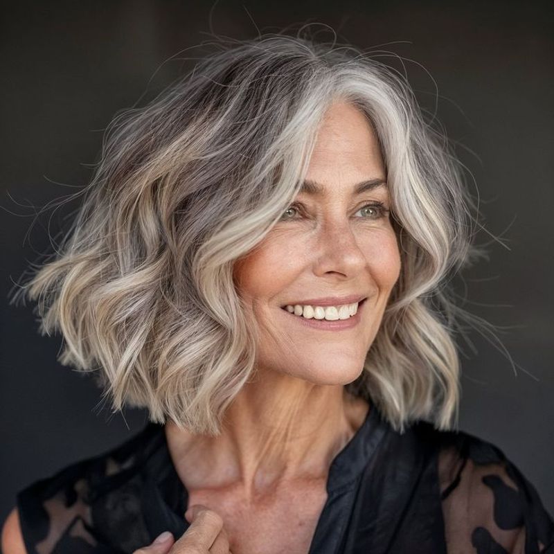 Textured Lob (Long Bob)