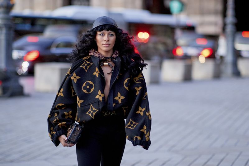 Wearing Logo-Heavy Designer Pieces Head to Toe
