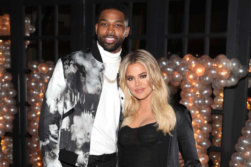 Khloé Kardashian and Tristan Thompson