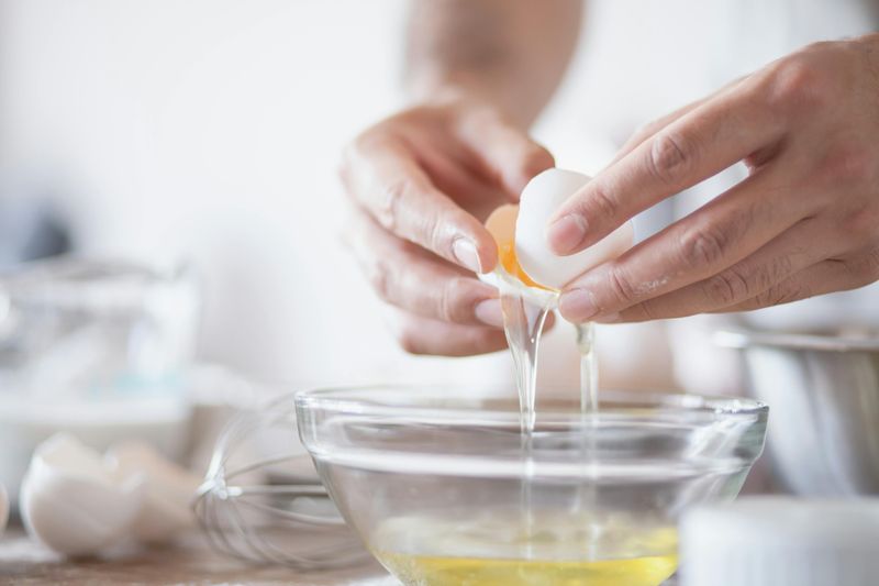 Dover-style hand egg separator / simple slotted separator