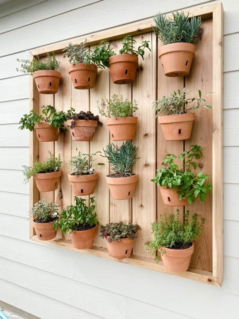 Create a Vertical Herb Garden