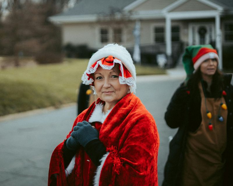 Caroling Door-to-Door