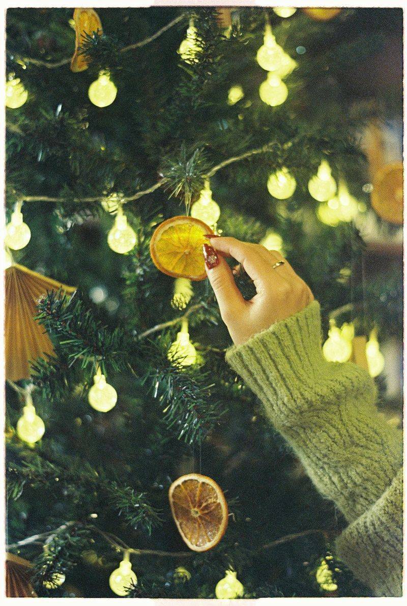 Decorating a Christmas Tree