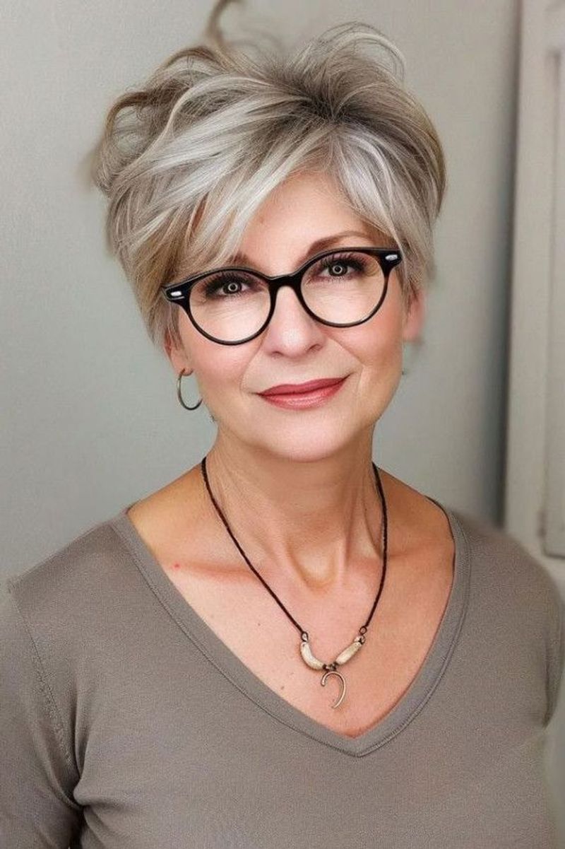 Long Pixie Cut
