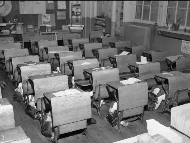 Civil Defense and Duck-and-Cover Drills