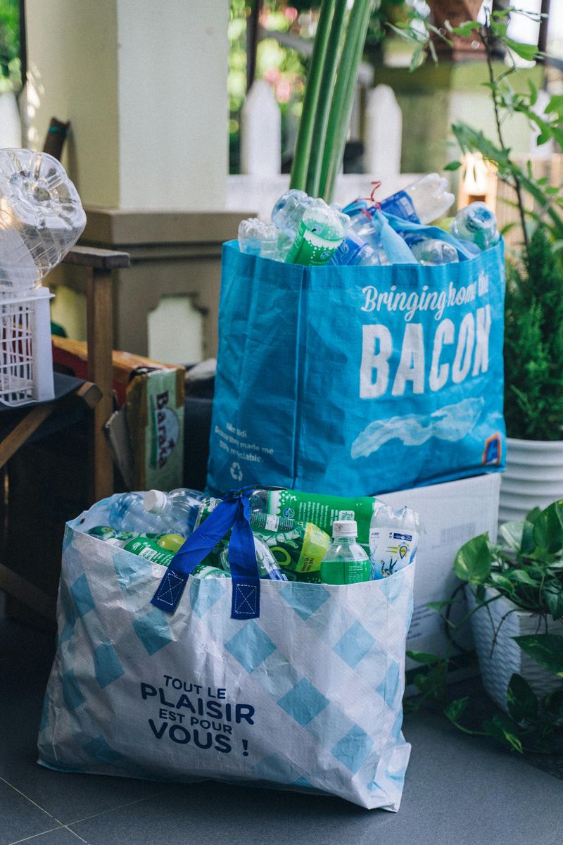 Hoarding Plastic Bags and Containers